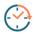 Reloj flexible representando horarios adaptables